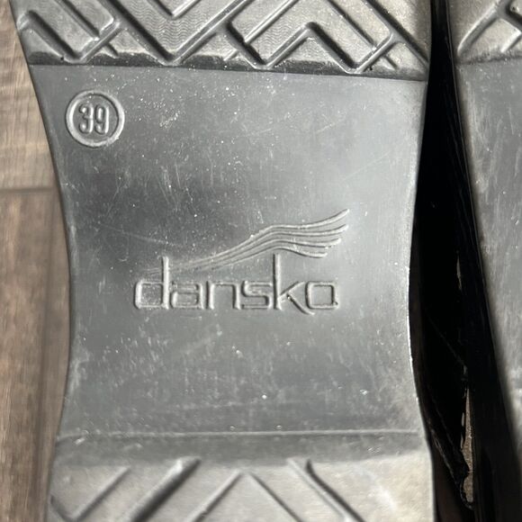 Dansko Professional Clogs Womens Brown Iridescent Patent Leather EU 39/US 8.5-9 - Picture 5 of 12